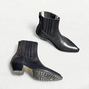 AllSaints Marcie Chelsea Boots in Black